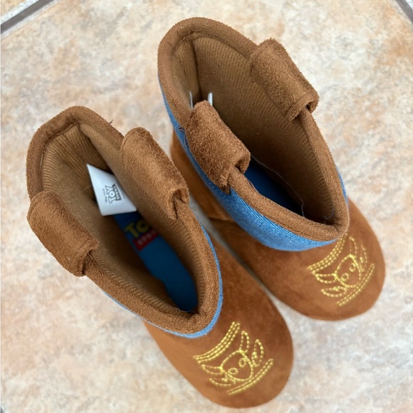 Disney Toy Story Woody Cowboy Boot Slippers Size 9 - Picture 3 of 9